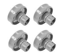 Lot de 4 rouleaux de panier inférieur de lave-vaisselle compatibles avec Baumatic,Belling,Candy,Caple,Currys,Carlton,Fisher & Paykel,Haier,Hoover,Hotpoint,Kenwood,Indesit,Prestige,Whirlpool 120200345