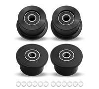 Lot de 4 rouleaux de rechange pour Total Gym 1000 Achiever Force Gold Max Platinum Plus Pro Supra Supreme Ultima Ultra XLI