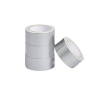 Lot De 4 Rouleaux De Ruban Adhésif De Haute Résistance, 4.77 Cm X 18.28 M, Argenté, Idéal Pour Un Usage Général, Diverses Réparations, Le Bricolage Et Les Activités En Extérieur