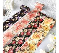 Lot De 4 Rouleaux De Ruban Adhésif Washi-Vintage Floral-Aesthetic Washi-Masking Pro-Pour Accessoires De Scrapbooking,Bullet Journaux,Bricolage,Journaling,Art Pour L'artisanat