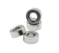 Lot de 4 roulements à billes hybrides en acier inoxydable SMR105ZZ CB, céramique Si3N4, 5 x 10 mm, ABEC-7, for MR105Z SMR105 ZZ Z