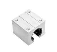 Lot de 4 roulements à billes linéaires ouverts, SBR10UU SBR12UU SBR16UU SBR20UU SBR25UU SBR12LUU(SBR20UU)