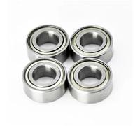 Lot de 4 roulements à billes miniatures for voiture RC: 3 x 6 x 2,5, 4 x 7 x 2,5, 4 x 8 x 3, 5 x 8 x 2,5, 5 x 10 x 4, 5 x 11 x 4, 6 x 12 x 4, 8 x 12 x 3,5, 10 x 15 x 4, 12 x 18 x 4 mm Roulements Indus