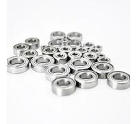 Lot de 4 roulements à billes miniatures for voiture RC: 3 x 6 x 2,5, 4 x 7 x 2,5, 4 x 8 x 3, 5 x 8 x 2,5, 5 x 10 x 4, 5 x 11 x 4, 6 x 12 x 4, 8 x 12 x 3,5, 10 x 15 x 4, 12 x 18 x 4 mm(8x16x5mm)