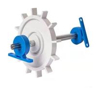 Lot de 4 roulements de turbine compatibles avec Polaris Pool Cleaner 180 280 C80 LL505G LX5000G EC80 modèles pour réparation et entretien de nettoyage