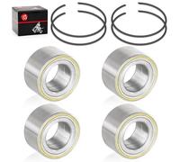 Lot de 4 roulements et circlips de roues avant et arrière pour Can-Am Maverick X3 MAX Turbo R RR 2017-2023 293350109 293350129 293350151 293370102