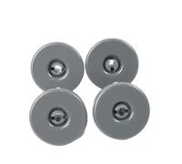 Lot de 4 roulettes de panier inférieur de lave-vaisselle for AEG, Privileg, Progress 40 x 40 x 8 mm