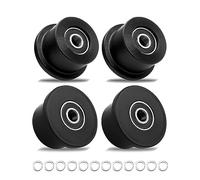 Lot de 4 roulettes de rechange compatibles avec Total Gym 1000 1100 1400 1500 1600 1700 1800 1900 Achiever Core Elite Force Gold Plus FIT Max Platinum XL