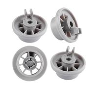 Lot de 4 roulettes de rechange pour panier inférieur de panier de lave-vaisselle Siemens Neff, pièces de réparation faciles à installer