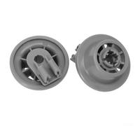 Lot de 4 roulettes de rechange pour panier inférieur Neff 611475 00611475 165314 gris compatible avec SN25M230G