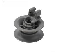 Lot de 4 roulettes de rechange pour panier supérieur de lave-vaisselle 611666, 31 x 14 mm, en ABS gris, pour modèles Neff Constructa, Indesit Junker, compatibles avec Top (SKU)