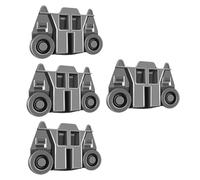 Lot de 4 roulettes de rechange robustes pour panier de lave-vaisselle W10195417 pour AP4538395 PS2579553 WPW10195417