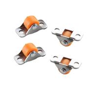 Lot De 4 Roulettes Directionnelles En Caoutchouc 1,27 Cm (0,5 Pouce) Pour Rangement Dissimulé, Meubles Et Plateaux Machines. Accessoires Rechange(2)