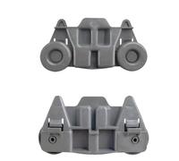 Lot de 4 roulettes for lave-vaisselle sous le panier à assiettes, pièces rechange for Whirlpool/Kenmore
