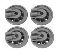 Lot de 4 roulettes for panier inférieur lave-vaisselle, compatibles avec les modèles Bosch et Neff 611475 00611475