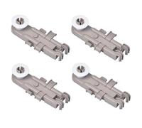 Lot de 4 roulettes for panier supérieur de lave-vaisselle 8268743, compatibles avec les lave-vaisselle Whirlpool et Kenmore (WP8268743, WP8268743VP, AP6012252).