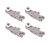 Lot de 4 roulettes for panier supérieur de lave-vaisselle 8268743, compatibles avec Whirlpool, Kenmore, KitchenAid, lave-vaisselle WP8268743, WP8268743VP AP6012252