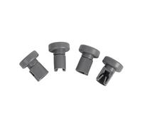 Lot de 4 roulettes for panier supérieur lave-vaisselle, compatibles avec les kits d'accessoires for Electrolux