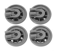 Lot de 4 roulettes pour panier inférieur de lave-vaisselle Bosch Siemens compatibles avec modèles SN25M230UK SMS50E08EU S41E50W0GB