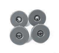 Lot de 4 roulettes pour panier inférieur de lave-vaisselle conçues pour s'adapter à Favorit pour Zanussi Série 4 7