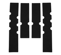 Lot de 4 rubans adhésifs pour guidon de vélo de route avec coussinets en gel de silicone conçus pour une absorption efficace des chocs et un glissement