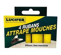 Lot de 4 rubans attrape mouches - LUCIFER