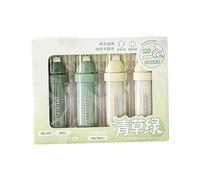 Lot de 4 rubans correcteurs compacts et portables beiges pour une écriture fluide, confort ergonomique, couverture dissimulée, pour les bureaux scolaires, utilisent du ruban correcteur invisible