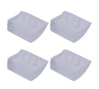 Lot de 4 sabots de rechange pour nettoyeur de piscine Hayward Navigator (modèle AXV417WHP) - Pièces d'aspirateur en plastique durable, compatibles avec Pool Clean
