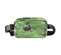 Lot de 4 sacs à bandoulière mignons pour homme et femme avec fermeture éclair et sangle réglable pour voyage, course à pied, randonnée, Armée nationale des anciens combattants de la guerre du Vietnam,