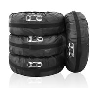 Lot de 4 sacs à pneus : 19-23 pouces, sac de protection imperméable, housse de protection de pneu lavable, housse de pneu, housse de pneu, housse de pneu de secours pour un transport et un stockage
