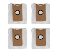 Lot de 4 sacs à poussière 4/10 pour aspirateur robot Ultenic MC1 pour améliorer les performances avec des remplacements réguliers