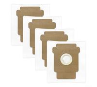 Lot de 4 sacs à poussière compatibles avec les aspirateurs 105/Plus 405/Plus 505/Max 705 et 2 robots essentiels, vidange automatique, fibre soufflée fondue et tissu non tissé, filtration avancée