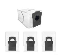 Lot de 4 sacs à poussière de grande capacité, accessoires de rechange pour aspirateur robot Mova Z60 Ultra Roller et balai à franges