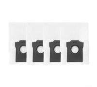 Lot de 4 sacs à poussière de grande capacité pour aspirateur robot Mobius 60 Mova Mobius 60 - Pièces de rechange non tissées à 4 couches avec filtration haute efficacité - Accessoires de station vide