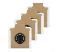 Lot de 4 sacs à poussière de rechange compatibles avec aspirateur Dreame Z40 Station humide et sec, grande capacité pour un nettoyage et une hygiène efficaces
