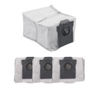 Lot de 4 sacs à poussière de rechange compatibles avec aspirateur robot MOVA Z60 Ultra Roller et serpillère. Filtration efficace sans obstruction