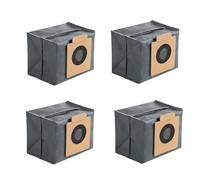 Lot de 4 sacs à poussière de rechange compatibles avec aspirateur robot pour Eufy Clean X8 Pro, station de rechange en papier à 4 couches