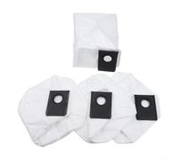 Lot de 4 sacs à poussière de rechange compatibles avec Eureka J15 et Evo Ultra - Station de base pour aspirateur robot à vidange automatique - Capacité de 3,5 litres - Recharges en tissu non tissé