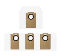 Lot de 4 sacs à poussière de rechange, compatibles avec Liectroux M70 Pro, Ultenic Lite BPMIO B15 Plus, robot aspirateur Lubluelu L15, capacité de 3,5 l