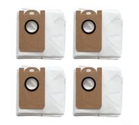 Lot de 4 sacs à poussière de rechange de 2,5 L, système de filtration avancé, entretien sans effort, pour aspirateur robot Airzeen Q10 Pro