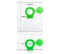Lot de 4 sacs à poussière de rechange efficaces pour Sebo pour aspirateur Airbelt D2, compatibles avec le modèle D8120ER (lot de 10)