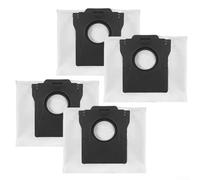 Lot de 4 sacs à poussière de rechange pour aspirateur robot DREAME D20 Plus, construction résistante aux déchirures et capture efficace de la poussière
