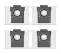 Lot de 4 sacs à poussière de rechange pour aspirateur robot Dreame pour MOVA P70 PRO/Ultra, étanches et grande capacité
