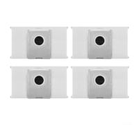 Lot de 4 sacs à poussière de rechange pour aspirateur robot Ecovacs pour Deebot T80 et OMNI, lot de 4/10 avec design hygiénique pour une rétention sûre de la poussière (lot de 4)
