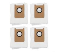 Lot de 4 sacs à poussière de rechange pour aspirateur robot Eufy 3 en 1 E20, tissu non tissé, sacs de rangement pour maintenir l'aspiration et un nettoyage efficace