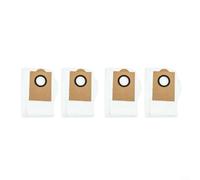 Lot de 4 sacs à poussière de rechange pour aspirateur robot Lefant pour M3 Gen 2 Gen 1 pour aspirateur robot m3 Max - Sacs de collecte de saleté non tissés haute efficacité, capacité de 3,5 litres