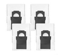 Lot de 4 sacs à poussière de rechange pour aspirateur robot Mova Z60 Ultra Roller - Filtration 4 couches - Tissu non tissé - Grande capacité - Résistant à la déchirure - Pour une collecte efficace des
