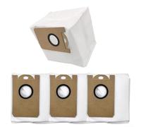Lot de 4 sacs à poussière de rechange pour aspirateur robot Teendow D10S/D10S Max, sacs à poussière de grande capacité de 3 L