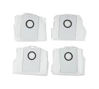 Lot de 4 sacs à poussière de rechange pour ATVEL SmartGyro R80 Base, compatibles avec Conga 2499, Ultra Home Advanced et Kabum 900, sacs filtrants en tissu non tissé