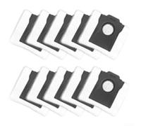 Lot de 4 sacs à poussière de rechange pour X30, Ultra, X40, Mova, P50 Pro, Ultra avec matériau résistant aux déchirures et système de filtration à 4 couches pour sols plus propres